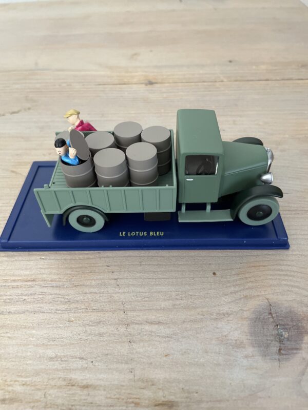 Tintin - Le camion d’opium - Le lotus bleu -