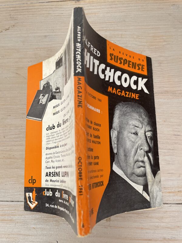 La revue du suspense -Alfred Hitchcock - octobre 1961