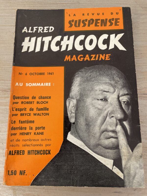 La revue du suspense -Alfred Hitchcock - octobre 1961