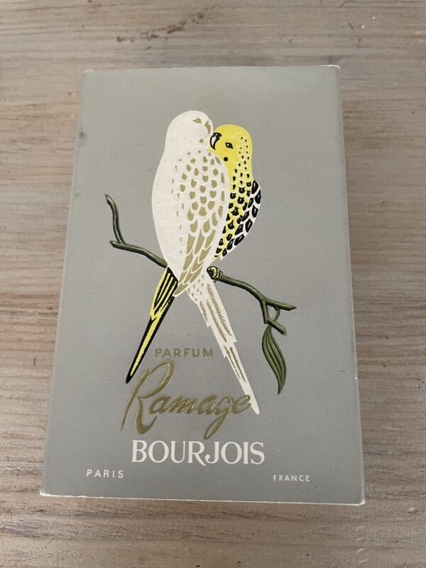 Bourjois - Ancien petit flacon de parfum Ramage -