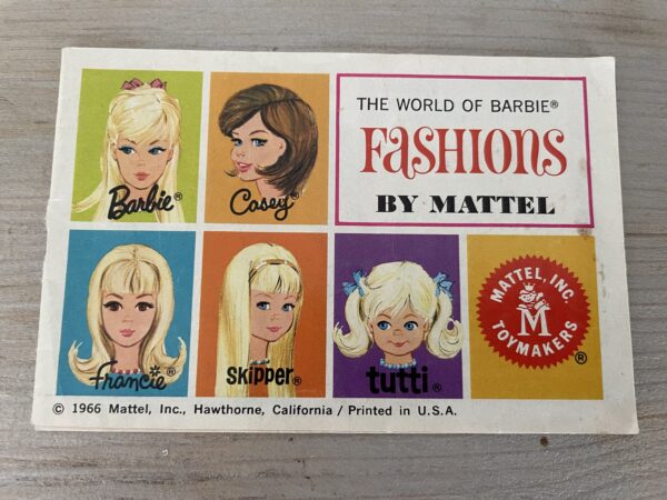 Barbie - Le monde de Barbie - Livret vintage