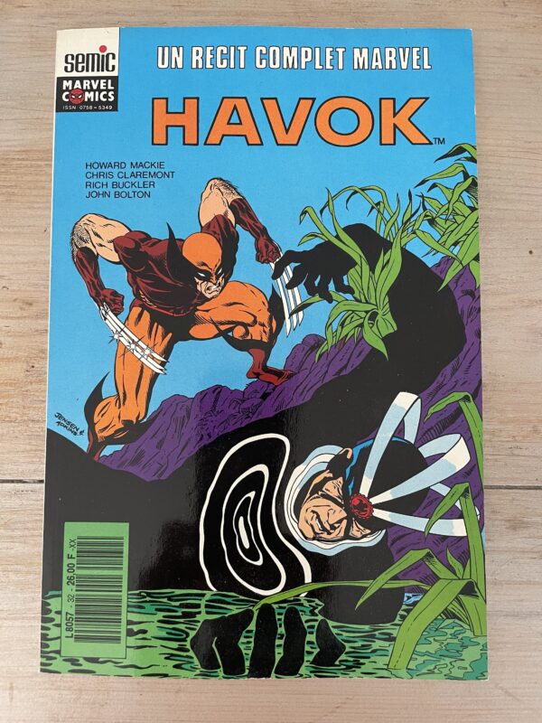 Havok - Un récit complet Marvel - 1991 -