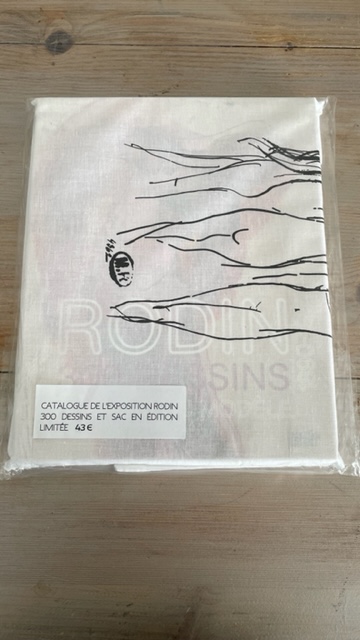 Rodin - Catalogue de l'exposition Rodin - 300 dessins (1890/1917) et sac en édition limitée - Neuf -