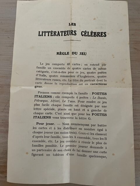 L'Oracle de Belline - Jeu de cartomancie et divination - 1961 - Cartes d'époque -