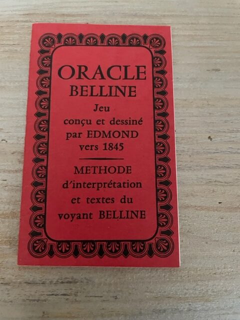 L'Oracle de Belline - Jeu de cartomancie et divination - 1961 - Cartes d'époque -