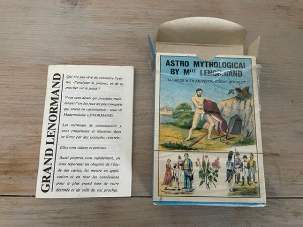 Grand jeu de tarot divinatoire Lenormand - 1977 -