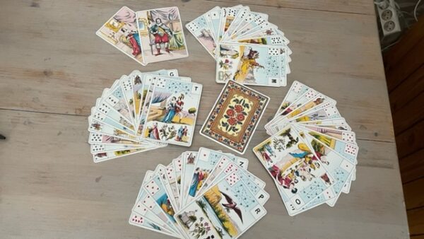 Grand jeu de tarot divinatoire Lenormand - 1977 -