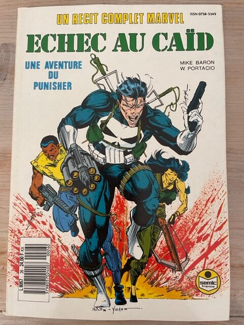 Echec au Caïd - Une Aventure du Punisher - Marvel - Semic - 1990