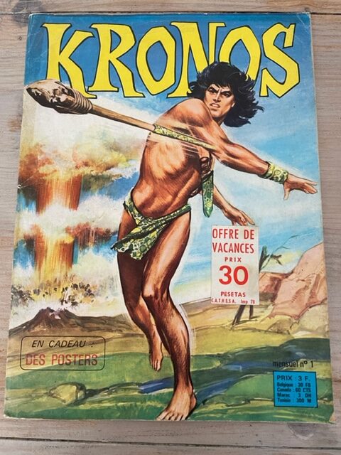 Kronos - 1973 - Sagedition  - L'homme de la Préhistoire - La boule d'or -