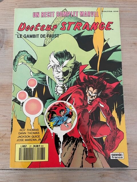 Docteur Strange - Marvel - Le Gambit de Faust - Ed. Semic - 1990 -