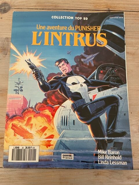 Une aventure du Punisher - L'Intrus - Collection top Bd - Marvel - 1990 - Semic France -