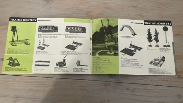 Meccano - Notice d'utilisation des trains Hornby - Catalogue Dinky Toys - 1960 -