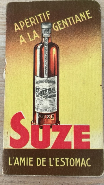 Ancien calendrier publicitaire Suze - 1941
