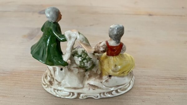 Figurine en porcelaine - Couple romantique - Numérotée - Fabriquée en Allemagne
