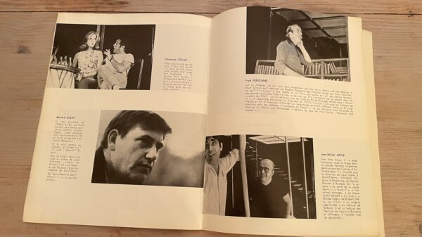 Chouette… du Théâtre - Roger Pierre & Jean-Marc Thibault - Programme saison 1968-1969 - QUI EST CETTE FEMME ?