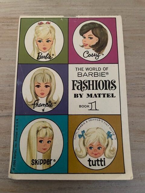 Livret Barbie Vintage - Le monde de Barbie - années 60/70 -