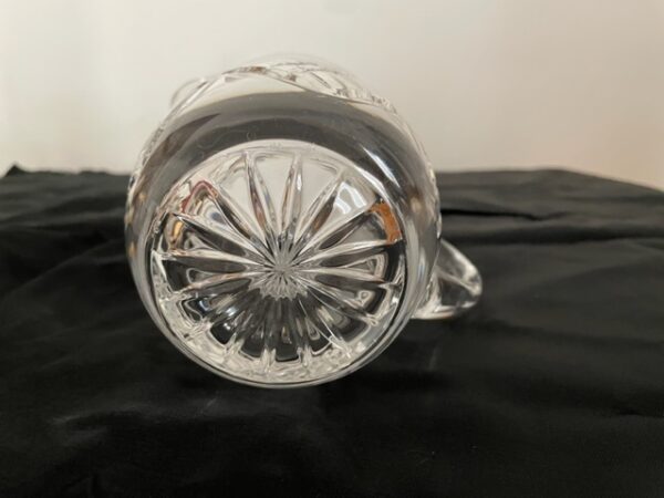 Pichet en Cristal - Coupe vintage - Forme ronde décor ananas -