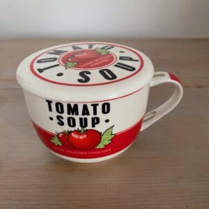 Tasse à soupe avec couvercle - Tomato soup - La Chaise Longue -