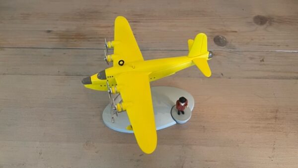 Tintin - L'Hydravion jaune - Les sept boules de Cristal - Figurine de Nestor - 1:250 -