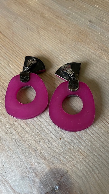 Boucles d'oreilles vintage Pierre Cardin (années 80)