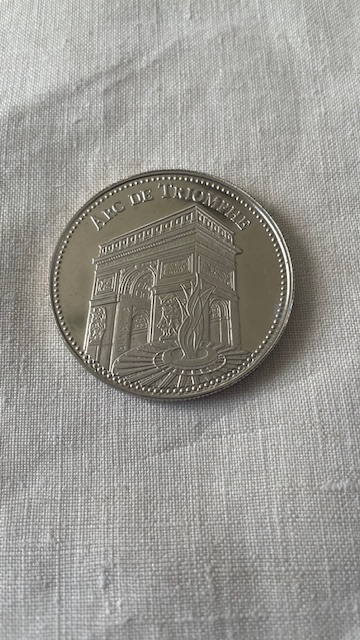Médaille Arc de Triomphe - Trésors du patrimoine français -