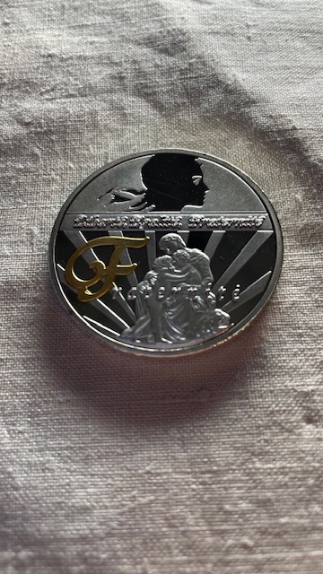 Médaille Le symboles de la République Française - Fraternité -