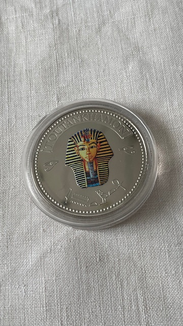 Toutankhamon - Médaille Trésors d'Egypte - Sous capsule -