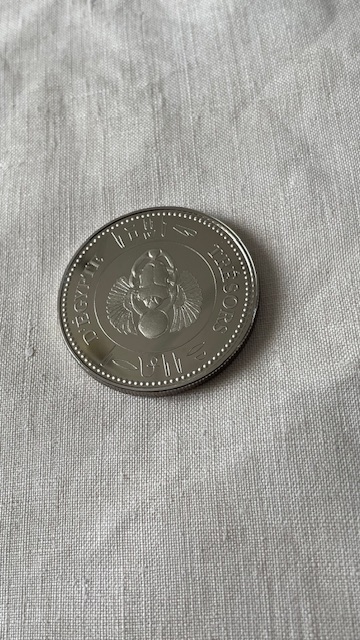 Toutankhamon - Médaille Trésors d'Egypte - Sous capsule -