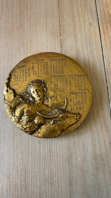 Calendrier 1997 Europe - Bronze - Monnaie de Paris -