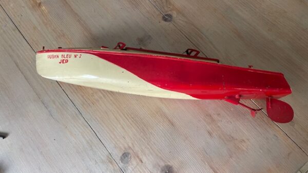 Canot Ruban bleu N°2 - JEP - Rouge et crème -