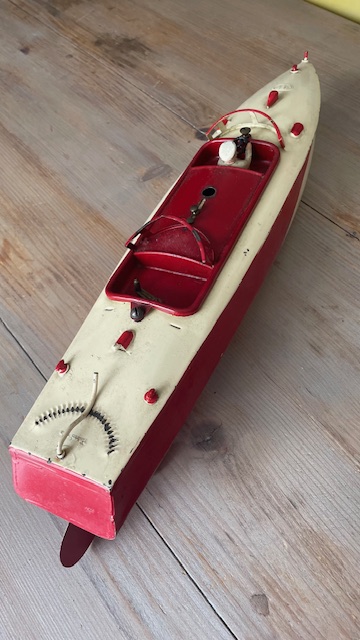 Canot Ruban bleu N°2 - JEP - Rouge et crème -