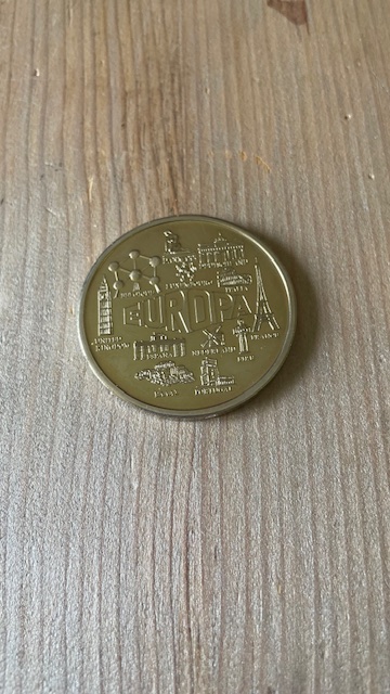 Médaille Europa 2000 -  Avec certificat d'authenticité -