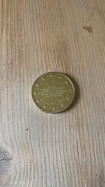 Médaille Europa 2000 -  Avec certificat d'authenticité -