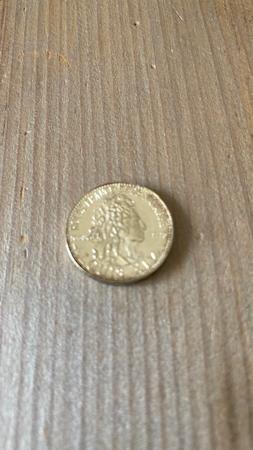 Médaille Louis XIV - Roi de France et de Navarre - Argent - 1980 -