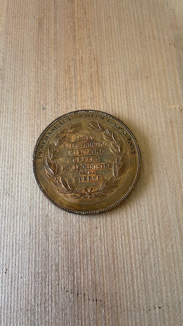 Médaille - Troisième République - Prix d'instruction militaire -