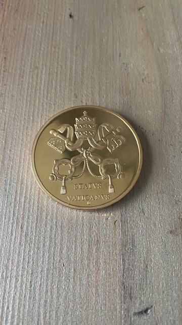 Médaille Vatican - Benoît XVI et François - 2013 -