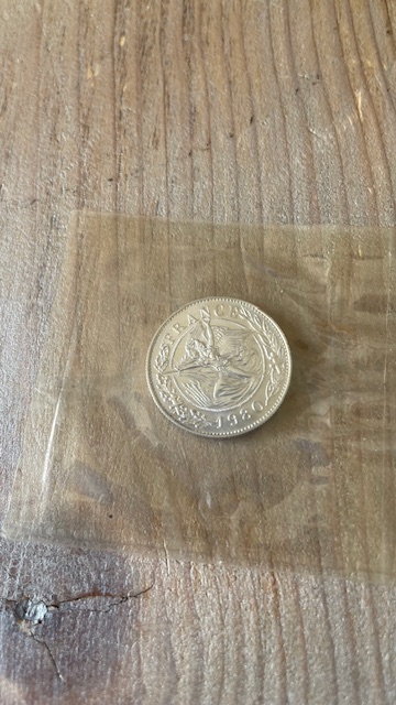 Médaille commémorative - Charles de Gaulle - 1980 - Argent -