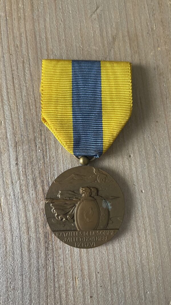 Médaille de la Somme - 1914/1918 & 1940 - "Ceux de la Somme"