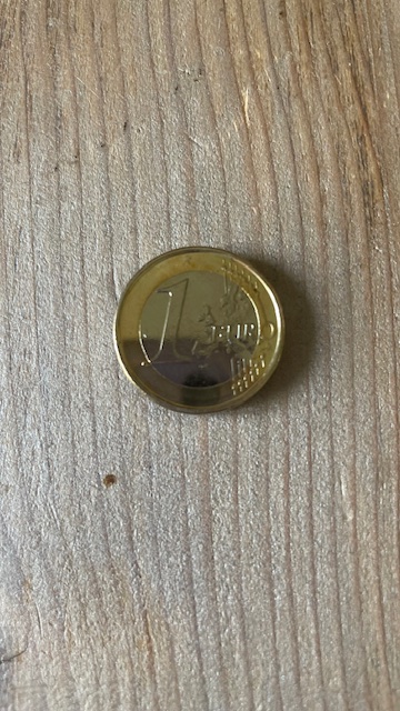 Vatican - Pièce de 1€ - Le Pape François - Or nordique - Neuve -